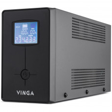 Пристрій безперебійного живлення Vinga LCD 1500VA metal case (VPC-1500M) Пристрій безперебійного живлення Vinga LCD 1500VA metal case (VPC-1500M)
