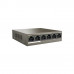 Комутатор мережевий Tenda TEF1106P-4-63W