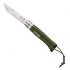 Ніж Opinel №8 Inox VRI Trekking зеленый, без упаковки (001703)