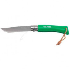 Ніж Opinel №7 Inox VRI Trekking зеленый, без упаковки (002210)