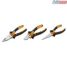 Набір інструментів Tolsen бокорізи (160мм), пасатижі (180мм), довгогубці (160мм) (10400)