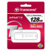 USB флеш накопичувач Transcend 128GB JetFlash 730 White USB 3.0 (TS128GJF730)