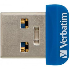 USB флеш накопитель Verbatim 64GB Store 'n' Stay NANO Blue USB 3.0 (98711)