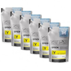 Контейнер з чорнилом Epson SC-F6300 UltraChrome DS Ink Yellow 1.1L*6pcs (C13T46D440)