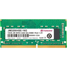 Модуль памяти для ноутбука SoDIMM DDR4 16GB 3200 MHz Transcend (JM3200HSE-16G)