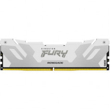 Модуль пам'яті для комп'ютера DDR5 16GB 6400 MHz Renegade White/Silver Kingston Fury (ex.HyperX) (KF564C32RW-16)