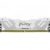 Модуль пам'яті для комп'ютера DDR5 16GB 6400 MHz Renegade White/Silver Kingston Fury (ex.HyperX) (KF564C32RW-16)