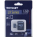 Карта пам'яті Patriot 16GB microSD class10 UHS-I (PSF16GMCSDHC10) Карта пам'яті Patriot 16GB microSD class10 UHS-I (PSF16GMCSDHC10)