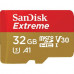Карта пам'яті SanDisk 32GB microSD class 10 UHS-I U3 V30 A1 Extreme (SDSQXAF-032G-GN6AT) Карта пам'яті SanDisk 32GB microSD class 10 UHS-I U3 V30 A1 Extreme (SDSQXAF-032G-GN6AT)