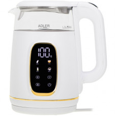 Електрочайник Adler AD 1305 white gold Електрочайник Adler AD 1305 white gold