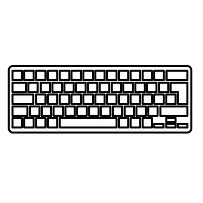 Клавіатура ноутбука Dell Latitude E5550 Series черная с ТП/без рамки UA (A43945)