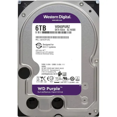 Жорсткий диск 3.5″ 6TB WD (WD64PURZ)