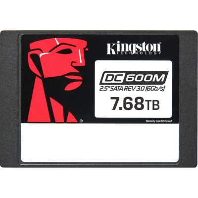 Накопичувач SSD 2.5″ 7.68TB Kingston (SEDC600M/7680G)