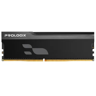 Модуль пам’яті для комп’ютера DDR5 16GB 6000 MHz Onyx Black Prologix (PRO16GB6000YB5)
