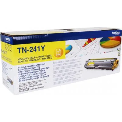 Картридж Brother TN241Y для DCP-9020CDW, HL-3140CW yellow (TN241Y)