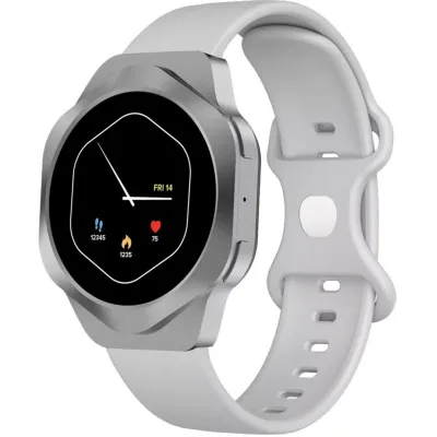 Смарт-годинник Canyon Hexagon SW-88 BT-CALL Silver (CNS-SW88SS)