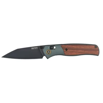 Ніж SRM Medal 259L-AG, Brown Wood, Black Stonewash (259L-AG)