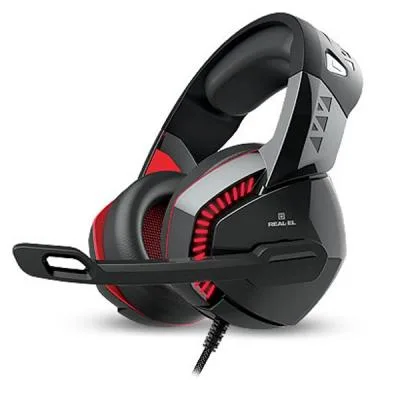 Навушники REAL-EL GDX-7800 Black/Red (EL124100027)